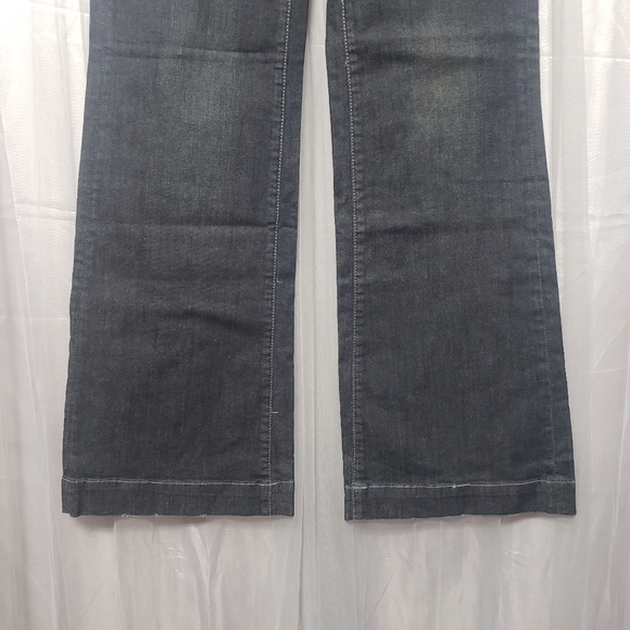 Converse One Star Sz 2 NWT Wide Leg Jeans - Picture 5 of 16
